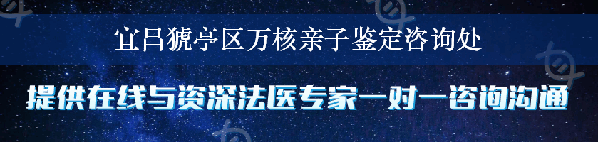 宜昌猇亭区万核亲子鉴定咨询处